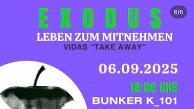 Exodus - Leben zum Mitnehmen (Lesung auf Spanisch mit deutschen Übertiteln)