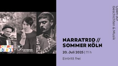 NARRATRIO // SOMMER KÖLN
